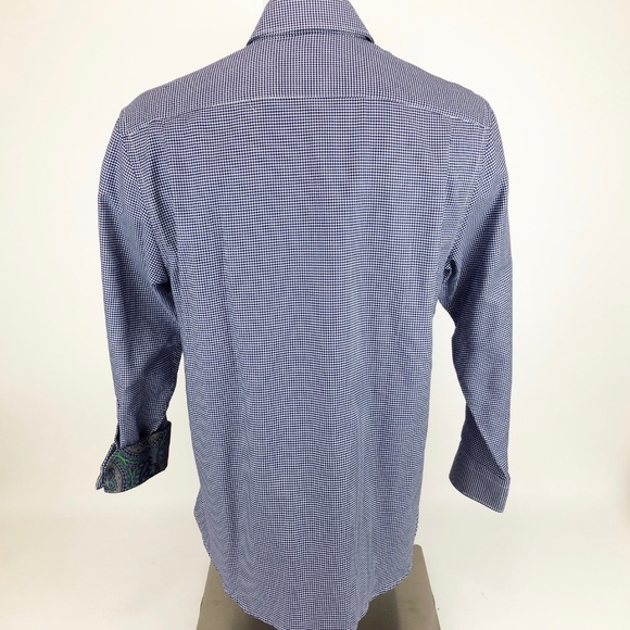 Michelson's Modern Fit Button Front Dress Shirt L - Picture 6 of 8
